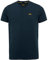 PME Legend Herren Rundhals T-Shirt Cold DYE Regular Fit Schwarz Weiss Grün Blau, Größe:3XL, Farbe:Sky Captain 5073