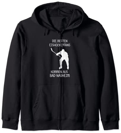 Eishockey Fans Bad Nauheim Kapuzenjacke