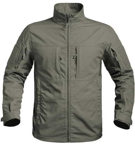 A10 Equipment Unisex Fighter-Serie Jacke, grün, Small
