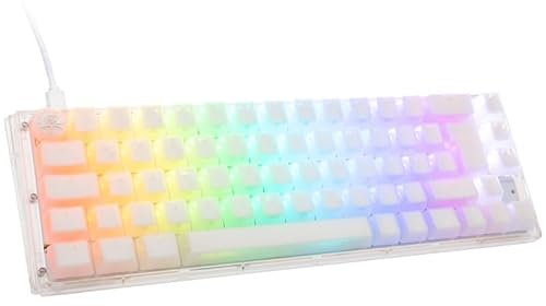 Ducky One 3 Aura White SF Gaming Tastatur, RGB LED - Kailh Jellyfish Y