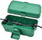 Hrensaw Small Weatherproof Electrical Connection Box(Inner 5.5 x 3 x 2.2inch),Outdoor Electrical Box,Waterproof Extension Cord Covers for Plug, Extension Cables, Holiday Lights,Green