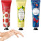 Mini Handcreme Set, Mini Handcreme Tube, Mini Handcremes, Mini-Handcreme, 3 Stück Fragrance Hand Creme Set, Feuchtigkeitsspendende, Handcreme For Women, Handcreme Set Für Trockene, Hand Lition