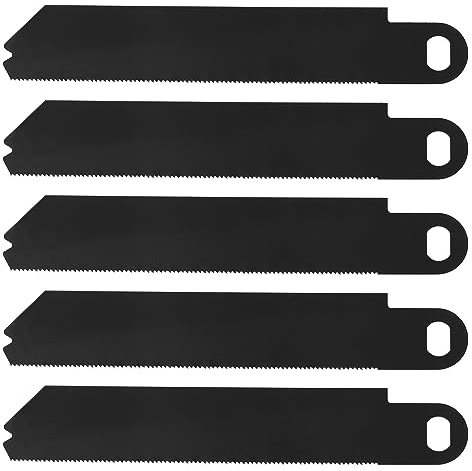The Lord of the Tools 5 Piezas Hojas de Sierra de Repuesto SSB152FT Compatible con Black & Decker Scorpion FKS890E/ KS890ECN/ KS890EK Hoja de Corte de Sierra de Acero Al Carbono