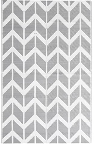 vidaXL Outdoor-Teppich ARAKIL Grau 160x230 cm PP