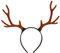 DEARMAMY 1Stk großes Geweih-Stirnband Weihnachtshaarreifen Geweih Stirnband für Erwachsene Kleidung für Männer für kleine Weihnachtsfeier Haarband Geweih Haarschmuck Ohr