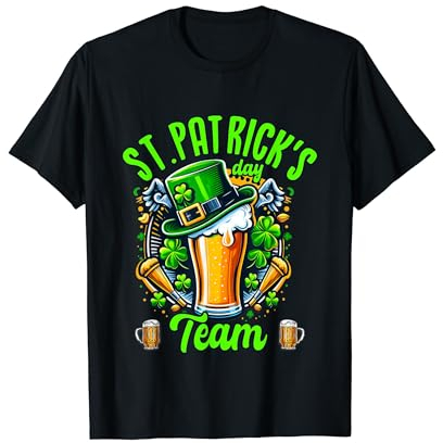Bière Humour St-Patricks Team L'équipe De La Saint Patrick T-Shirt