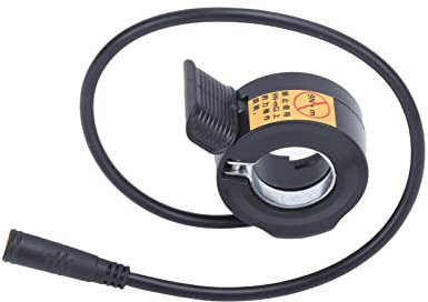 Yosoo Health Gear Electric Bike Thumb Throttle, 130X Electric Bicycle Finger Throttle 24‑72V with Waterproof Connector for BBS01 BBS02 Electric Bicycle Accessories