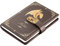 Paragon Star Dungeon Master A5 Vintage PU Leather Combination Lock Notebook (Brown)