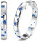 MILACOLATO 925 Sterling Silber Ohrringe - Hypoallergene Mond Stern Huggie Creolen Klein Mit Zirkonia - Sleeper Ohrringe für Mädchen