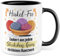 Häkeln Tasse mit Spruch - Häkel-Fee - Zaubert aus jedem Stückchen Garn ein kleines Kunstwerk - Kaffeetasse aus Keramik 330ml - Häkelbegeisterte Hobby Geschenkidee Kaffee-Becher