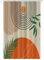 Loti Living Anti-Schimmel Duschvorhang 120x200 cm Textured Art - Wasserfestes Polyester - Inkl. Ringe - Shower Curtains - Duschvorhang Anti Schimmel - Duschvorhang Badewanne - Duschvorhänge
