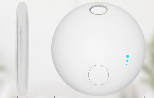 Air Tag, 1 PC Key Finder compatibile con Apple Dove è? App (iOS solo) Bluetooth Key Tracker Smart Tracker per chiavi, bagagli, valigia, portafoglio, batteria sostituibile