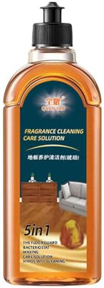 Spainho Hardwood Floor Cleaner & Polish - Aucosh Floor Cleaner, 5-in-1 Dual Action Wood Stain & Odor Remover for Laminate Tile Floors, Fragranced Mopping Solution for Home Kitchen Bathroom 500ml
