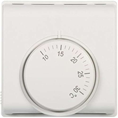 220V Room Mechanical Temperature Controller,Adjustable Thermostat, Manual Line Volt Thermostat,for Central Air Conditioning