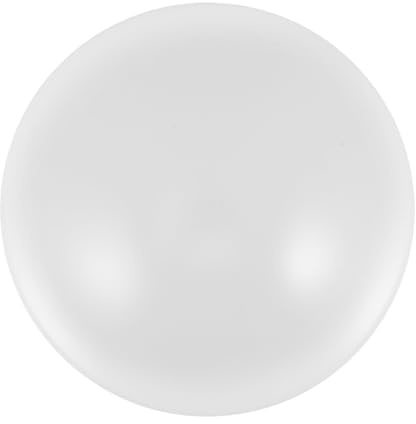 DOITOOL Paralume Sostitutiva a e Soffitto in Ventilatore Bianco Acrilico per da Copertura Forma di Fungo, Minimalista Lampada Casa e Ufficio