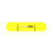 Tennis Feel Clipme | Premium Vibrationsdämpfer | Optimaler Halt | Maximale Lebensdauer | Für Tennisschläger | 7 Farben | 1-Pack | Gelb