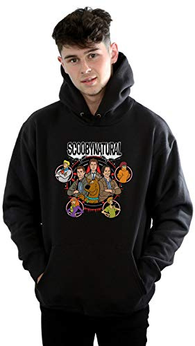 Absolute Cult Scoobynatural Men's Characters Star Hoodie Black Large