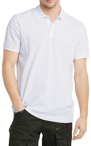 G-STAR Men's Dunda Overdyed Slim Polo, White (white D11595-5864-110), L