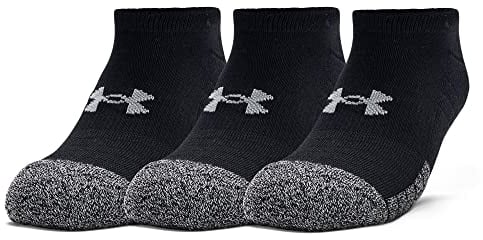 Under Armour Unisex UA Heatgear NS, atmungsaktive Füßlinge im 3er-Pack, Sportsocken mit dynamischem Halt und Flexibilität