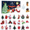LEMESO Calendario Avvento 2025 Regali Natale Bambina Pendenti Natale Ciondoli 24 Pz Miniature Resina Decorazioni Addobbi Albero Natale Decorazioni Natale Casa Interno Advent Calendar