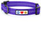 Pawtitas Recyceltes Hundehalsband mit reflektierend genähtem Welpenhalsband aus Plastikflaschen, die aus den Ozeanen gesammelt wurden kleines Violetter Quarz