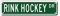 ERMUHEY Rink Hockey Dr Straßenschild, Rink Hockey Geschenk, Rink Hockey Wanddekoration für Zuhause, Büro, Garage, Männerhöhle, Plakette, hochwertiges Metallschild, 40,6 x 10,2 cm