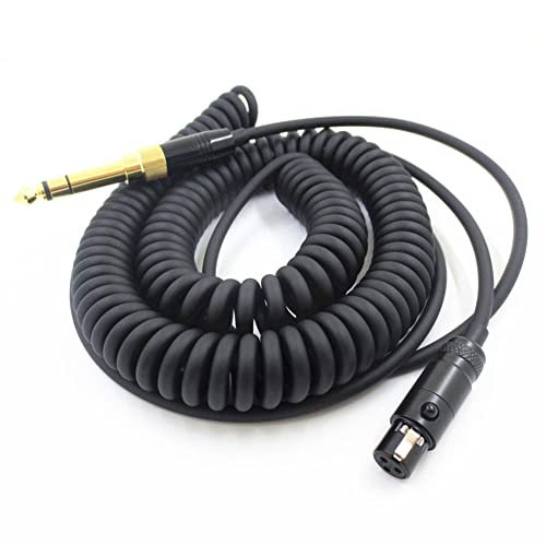 TECKEEN Câble audio de rechange de 1,5 m pour AKG Q701 K712 K702 K271S K240S K240MK K181 K141