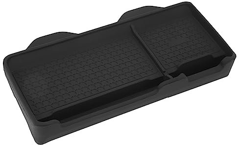 Auto-Armaturenbrett-Ablage, Langlebiger Auto-Armaturenbrett-Organizer, Stilvoll mit Verstecktem Magnet für Modell 3 oder Y (Schwarz)