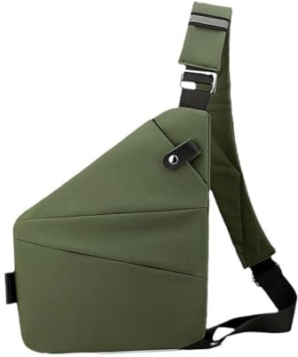 Anti-Diebstahl-Reisetasche, mehrere Taschen, Brusttasche, Reisetasche, Anti-Diebstahl, Crossbody-Tasche für Männer und Frauen, Schulterrucksack, persönliche Tasche für Radfahren, Wandern