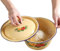 JPSDOWS Emaille-Schüssel,Vintage Öltopf mit Deckel - Emaille-Geschirr, Suppenbecken, multifunktionales Emaille-Geschirr für Ramen, Reis, Nudeln, Müsli