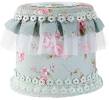 Ciieeo Caja Redonda para Pañuelos Soporte De Seda Creativa Compatible Higiénico Decorativa para Hogar