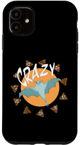 Hülle für iPhone 11 Bats$&% Verrücktes lustiges Nachrichtendesign