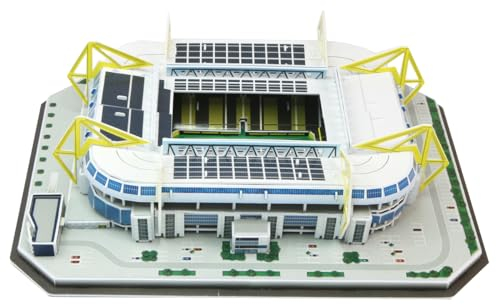 Habarri - Signal IDUNA Park Puzzle 3D - 3D Puzzle Stadion - 3D Fußballstadion für Kinder und Erwachsene - Fußballstadion Modell - Modellbau - 153 Elemente