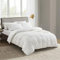 KASYLAN Breathable Duvet Cover Set with Zipper Closure - Waffle Dobby Weave Texture Duvet Sets, Modern Boho Duvet Cover & Pillow case, Microfiber Bedding Quilt Cover Set (Single, White)