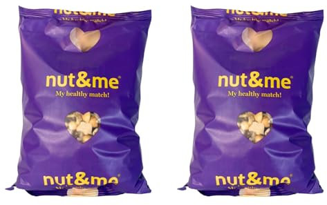 Mix PREMIUM de frutos secos y fruta deshidratada 2 kg nut&me | Anacardos, Chips de banana, Chips de coco, Almendras, Nueces pecanas y Avellanas | Pack 2 x 1 kg