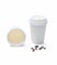 London Coffee Cups 12oz (340ml) Disposable White Paper Coffee Cups with Lids, Double Wall Takeaway Coffee Cups, Sturdy & Leak Proof Disposable Cup, Perfect for Hot/Cold Drinks, Party Drinks (25)