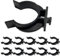 15 PCS Fissaggio per Battiscopa, Ganci per Zoccolo Cucina, Battiscopa Cucina, Ganci Cucina, Clip da Cucina, Gancio Battiscopa Zoccolino Cucina