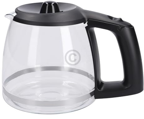 daniplus Glaskanne Kaffeekanne mit Deckel kompatibel zu Bosch TKA6A643, TKA6A043 - Nr.: 12047146