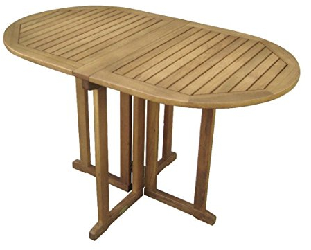 Sedex Gateleg Gartentisch 120x70 cm Klapptisch/Tisch/Holztisch aus Eukalyptus