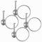 Caralife Drahtschlauchschellen Schlauchschellen Ø25 mm 4er Set (1') für Spiralschlauch