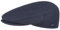 Lipodo Inglese Classic Flatcap Damen/Herren - Flat Cap Made in Italy - Unifarbene Wintercap mit Wolle - Schirmmütze Herbst/Winter - Schiebermütze dunkelblau 61 cm