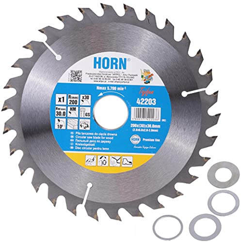 ARTPOL - Lama per sega circolare a mano 250 x 30,0 mm, in legno 40 T