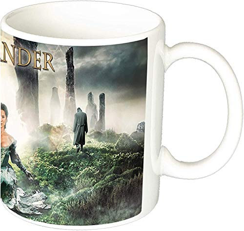 TusPersonalizables.com Tasse Outlander (Fanart) - Céramique imprimée - Ronde - Bol - Tasse - Maison - Boisson chaude