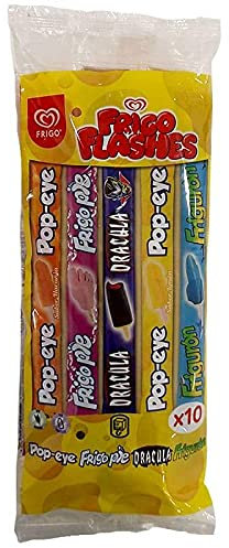 😍 Flash Frigo, Polos Líquidos para Congelar, Polines 6 Bolsas de 10 Unidades 60 Unidades