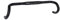 Winora Winora Unisex – Erwachsene HB-G01 Lenker, Schwarz, 400mm