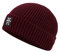 Manufaktur13 Heavy Knit Beanie - Wintermütze, Strickmütze, Ribbed, warme Mütze für Herren & Damen (M13) (Vino)