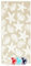 ZOLLNER Strandtuch - Flauschiges und saugstarkes Badetuch in 90x180 cm - waschbar bis 60°C - Baumwolle - maritimes Muster mit Seesternen und Muscheln in beige - Oeko Tex® Zertifiziert