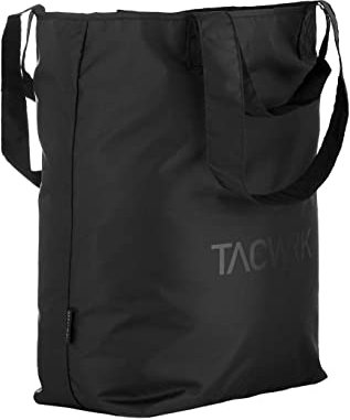 TACWRK x Tasmanian Tiger TT Retail Bag XS Tactical Tote Bag, Einkauftasche faltbar, schwarz