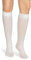 looksy Calze alte al ginocchio da donna con fascia anti-pressione 60 den taglia unica calda stivali lunghi opachi, White, Taglia unica