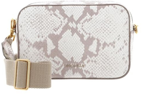 Coccinelle Tebe Delave Snake Mini Bag Snake Print S Powder Pink